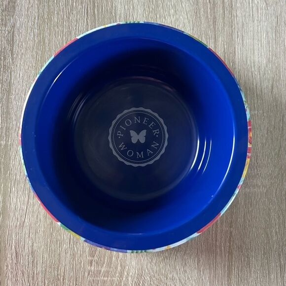NEW … THE PIONEER WOMAN Floral Pet Bowl - Picture 3 of 4